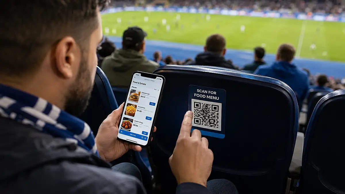 Scan to Eat: How QR Code Menus Speed Up Food & Drink Service at the World Cup
