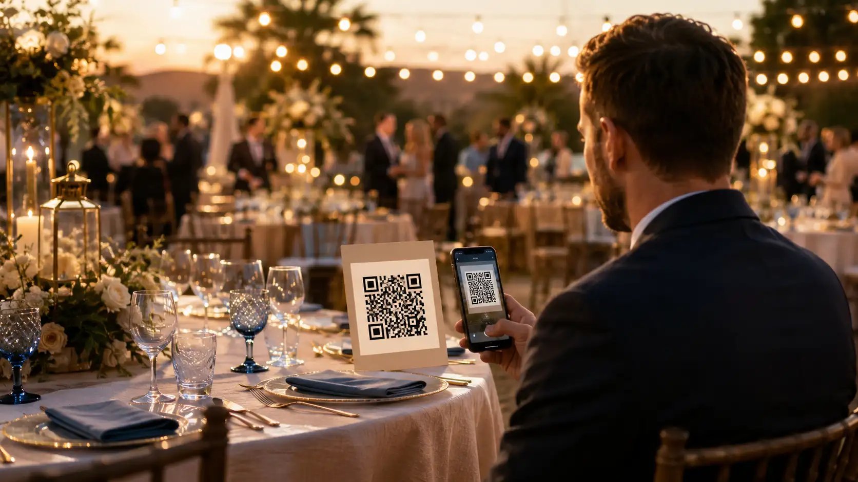 Using QR Codes for Weddings, Concerts, and Private Events