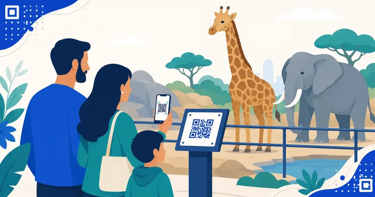 Why Zoos Are Putting QR Codes on Every Exhibit (And What They Unlock)